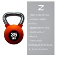 thumbnail image 3 of Kit Pesa Rusa Gym Kettlebell 35lb Para Ejercicios Gym Fuerza PARDELE KETTLEBELL PRO 35LB, 3 of 6