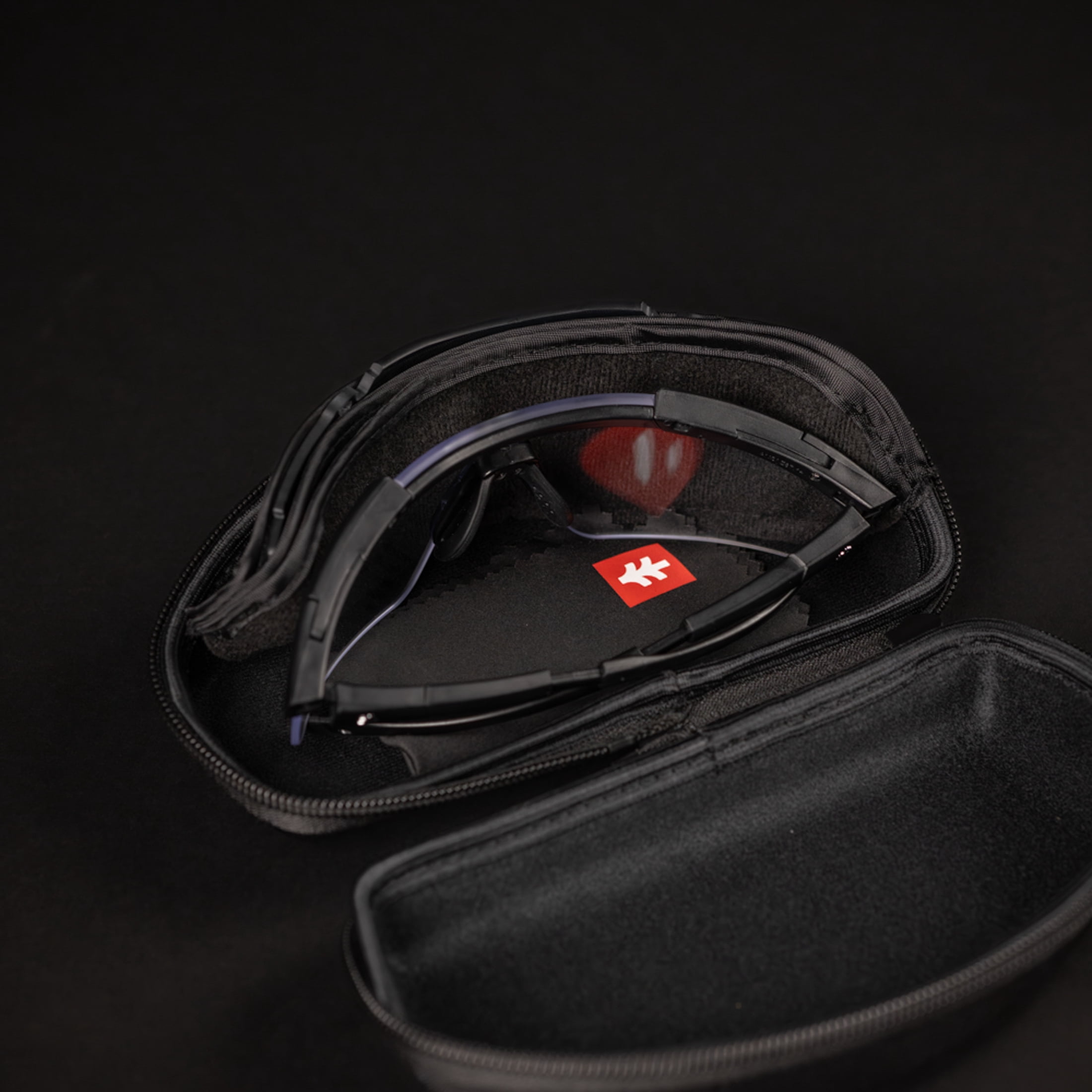 Swiss Tech Augen Shooting Glasses, Anti-Fog, Scratch-Resistant, Low-Profile, UV400, 2 Lenses