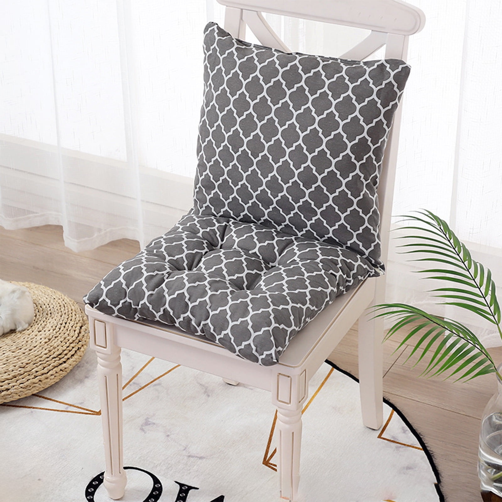 High Back Chair Cushion, Outdoor Waterproof Seat and Back Pad, Patio Rocking Chair Cushion, Cute Porch Decor Gift