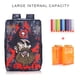 thumbnail image 1 of Mochila de almacenamiento bolsa de almacenamiento roja negra clásica con tela duradera para niños Adultos bolsa de viaje de juego de campo Anggrek Otros, 1 of 8