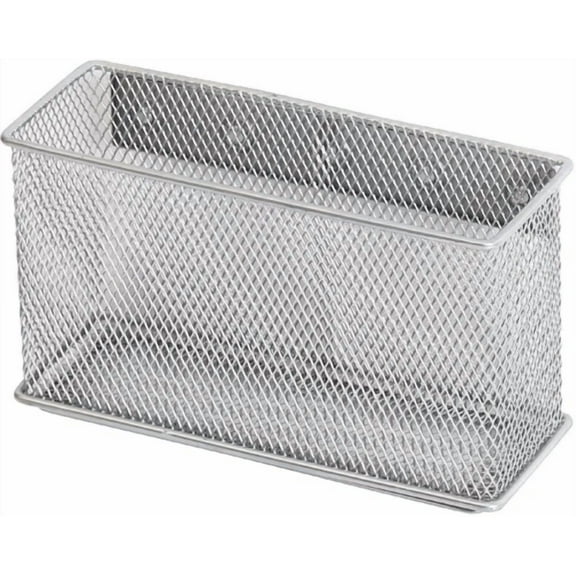Ybmhome Wire Mesh Magnetic Storage Basket, Container, Silver 2305 Large