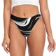 thumbnail image 1 of Fotbe Abstract Black White Swirls Tanga Sin Costuras para Mujer con Estampado – Panties Invisibles, Transpirables y Cómodos para Uso Diario-4X-Large, 1 of 6