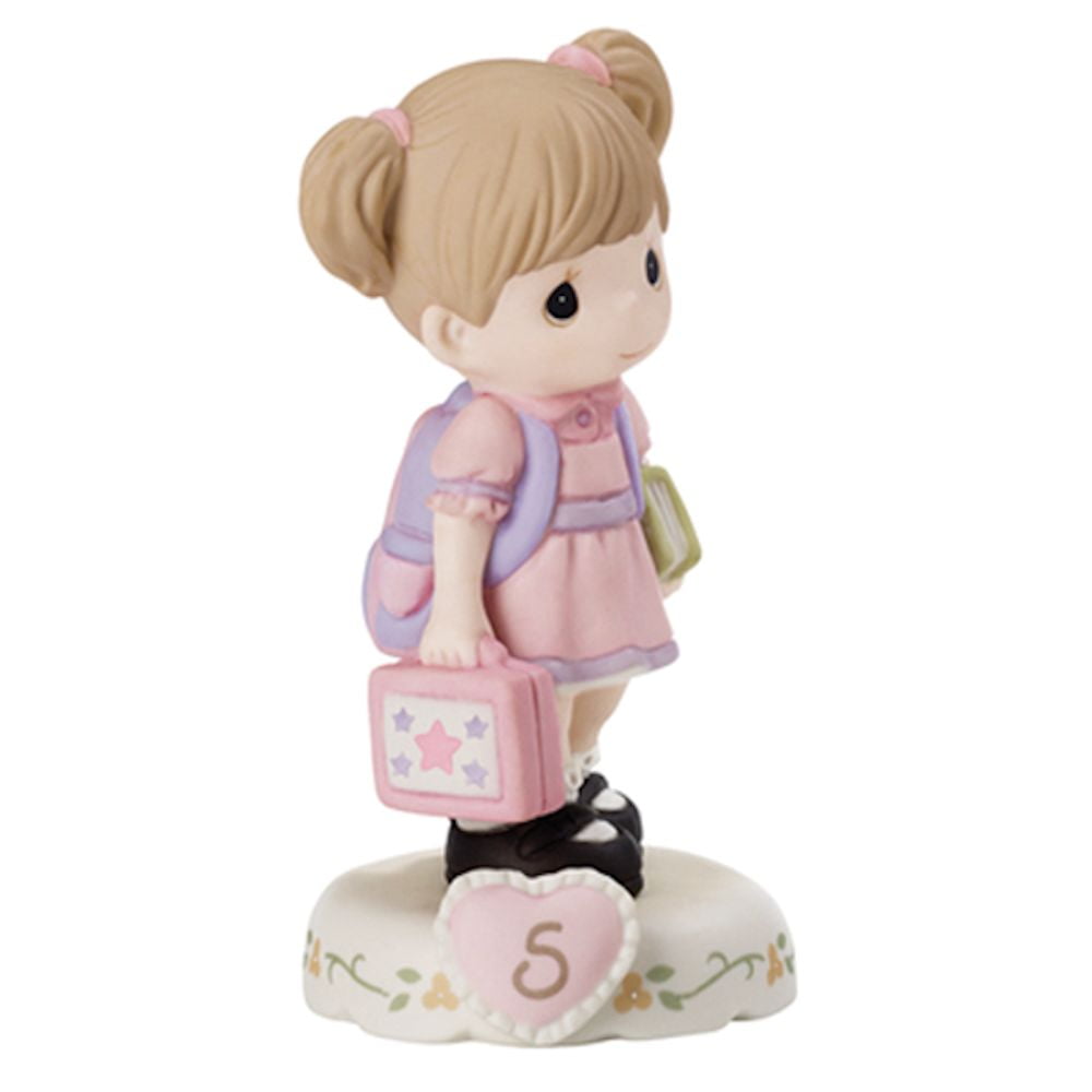 Precious Moments Confirmation Girl Holding Compass 192002 He Will Direct Your Path Bisque Porcelain Figurine Multi