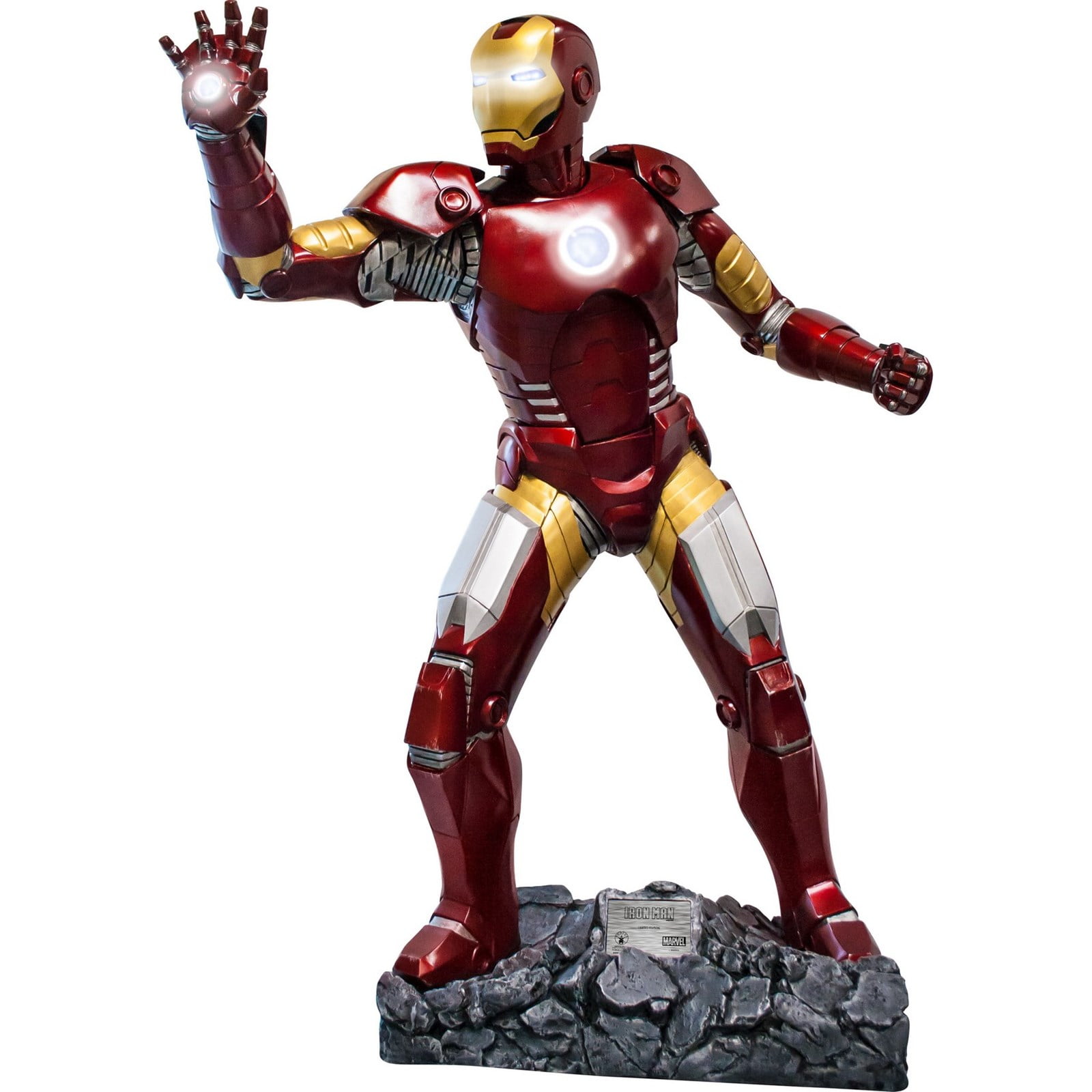 Iron Man Life Size Collectible Statue - Walmart.com