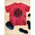 thumbnail image 3 of All American Mom Fireworks Tie Dye Crystal Women -Image by Shutterstock, Female Small, 3 of 4