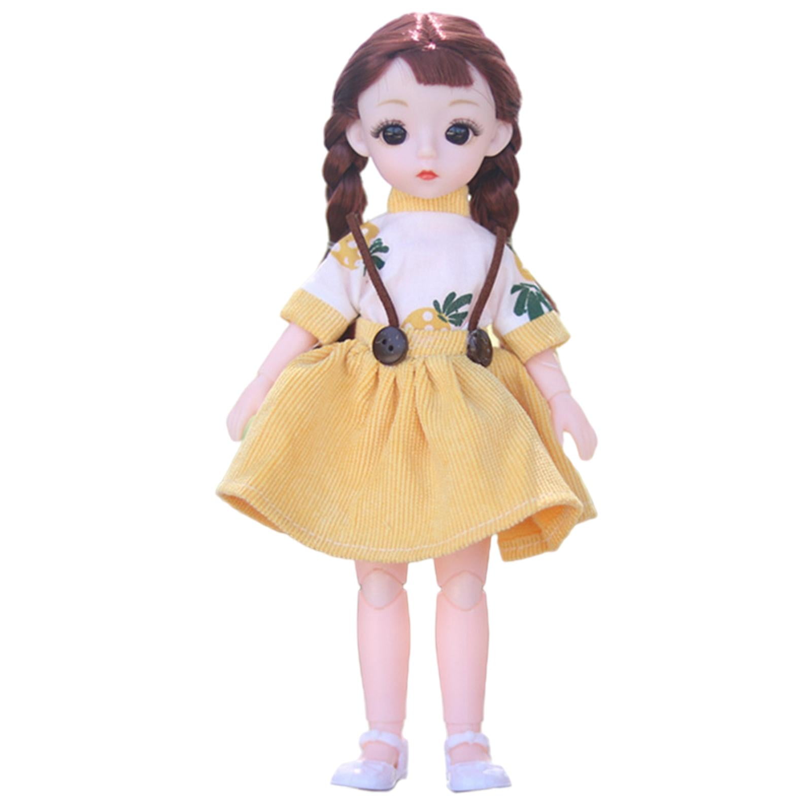 Colorful Long Hair Great for Collection & Girls Gift 23cm Licca Doll Nude Doll 
