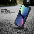 thumbnail image 3 of FINCIBO Soft Rubber Protector Cover Case for Apple iPhone 13 6.1" 2021 (NOT FIT Apple iPhone 13 mini 5.4" 2021/iPhone 13 Pro 6.1" 2021/iPhone 13 Pro Max 6.7" 2021), Road With Cypress And Star, 3 of 5