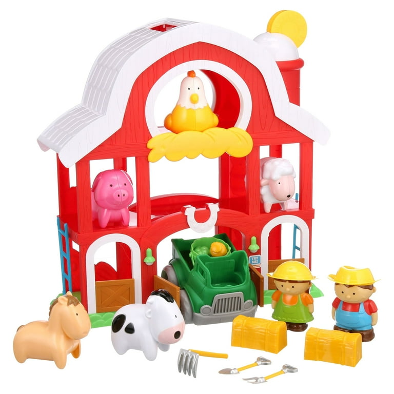 Kid connection deals farm house playset