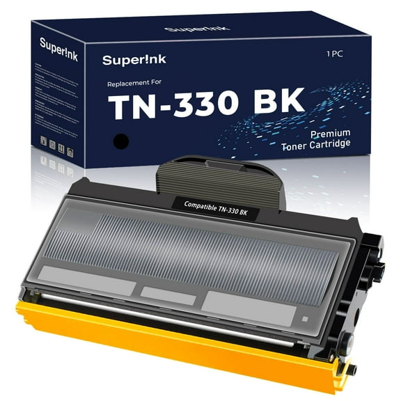 Compatible Brother TN-330 Black Toner Cartridge by Superink