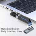 thumbnail image 4 of stanreset Female Data Converter Right-Angle Elbow Universal OTG Adapter Charging Converters for U Disk Card Reader Keyboard Blue, 4 of 6