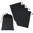 thumbnail image 1 of PALTERWEAR Bolsa con cordón - Bolsa de nailon ultraligera con cincha y cancionero (paquete de 5 negro, 10 x 15 pulgadas), 1 of 1