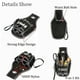 thumbnail image 3 of Juego de bolsas para herramientas. Bolsa multifuncional de electricista con clip para cinturón y funda para cinturón de herramientas, 3 of 5