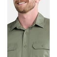 thumbnail image 3 of Brahma Men's Ripstop Work Shirt with Long Sleeves, Sizes S-5XL, 3 of 5