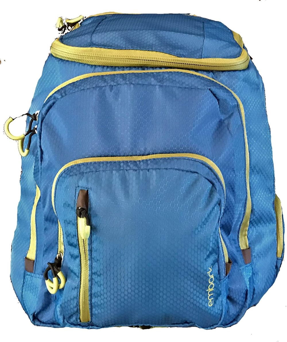 Embark Elite Jartop Backpack, Blue 