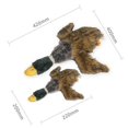 thumbnail image 4 of SHAR Funny Plush Duck Squeaker Toy - Durable and Useful (21cm), 4 of 5