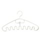thumbnail image 1 of Perchas con patrón, perchas apilables multifuncionales con patrón de brujería, 8 ranuras, antideslizantes, apilables, ahorran espacio, perchas para organizar el armario, para sujetadores, camisolas, 1 of 8
