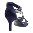 thumbnail image 5 of touch ups women's amber navy glitter sandal 7.5 w, 5 of 7