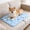 Blue1#, variant on FeiFu Dog Cooling Mat Waterproof Outdoor Pet Cooling Mat Washable Summer Cats Sleeping Blanket Cats Dog Cushion Pad Sleeping Cool Mat