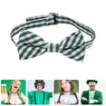 thumbnail image 4 of Pajarita verde para niños, pajarita para fiesta irlandesa, accesorio para fotos, accesorios para disfraces de San Patricio, 4 of 7
