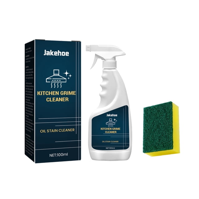 Elimina eficazmente los vapores de aceite de cocina y otras manchas de aceite de cocina con agentes de limpieza de 100 ml.