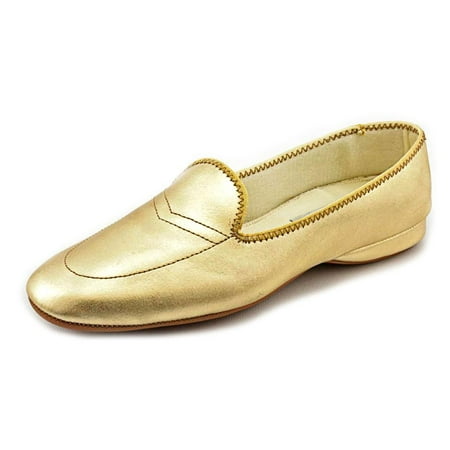 Daniel Green Meg Women N/S Round Toe Leather Gold Loafer