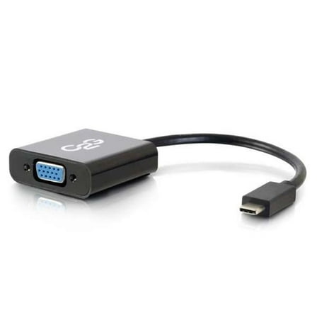 C2G  USB 3.1 USB-C TO VGA Video Adapter - Black