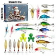 thumbnail image 5 of 2024 Advent Calendars Christmas Advent Fishing Christmas Countdown 24 Days Fishing Set For Adult Men Teen Boys Xmas Surprise Present A, 5 of 8
