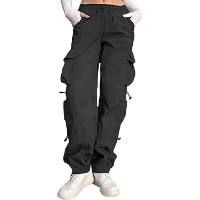 Pantalones De Mujer Cargo Pants Tipo Suelto Moda Para Dama