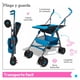 thumbnail image 4 of Carriola de bastón The Baby Shop compacta,frenos,arnés,8 llantas Azul, 4 of 6