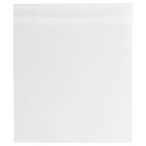 JAM Paper Clear White Cello Envelopes, 10 1/16 in x 10 1/16 in, 1000 per Pack