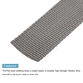 thumbnail image 3 of Lightweight Webbing Strapping 1 Inch 10 Yards Grey for DIY Repair, Crafts, 3 of 5
