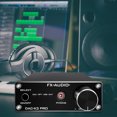 thumbnail image 2 of FX-AUDIO X3PRO DAC Convertidor Digital a Analógico Amplificador de Auriculares Amplificador de Audio para Coche Óptico/PC-USB/Coaxial DC5V Enchufe US Negro, 2 of 6
