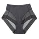 thumbnail image 1 of Ropa interior sexy de cintura media de talla grande para mujer, de malla semitranslúcida, hueca, para levantar la cadera y el abdomen, de algodón, con entrepierna fina, 1 of 5