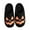 Black, variant on Halloween Slippers for Men Women Elastic Comfy Retro Pumpkin Embroidered Gothic Shoes Closed Toe Memory Foam Slip on Arch Support House Slippers Halloweens Gifts for Women
