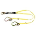 MSA Workman Twin Leg ShockAbsorbing Lanyard With LC Harness Connection