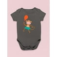 thumbnail image 3 of Monkey With A Balloon Bodysuit Infant -Image by Shutterstock,  Newborn, 3 of 4