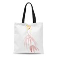 thumbnail image 1 of POGLIP Sac Fourre-Tout en Toile Femme Ballerine Aquarelle en Robe Colorée Danse Entraînement Physique Action Réutilisable Épaule Courses Sac à Main, 1 of 1