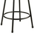 thumbnail image 6 of National Public Seating Black Hardboard Stool - 24 in. Fixed Height, 6 of 9