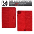 thumbnail image 3 of Dteck Case for iPad Pro 11 inch 2024,Magnetic PU Leather Smart Auto Wake/Sleep Folio Adjustable Stand Case Card Slot Pencil Holder Cover for iPad Pro 11" 2024,Red, 3 of 6