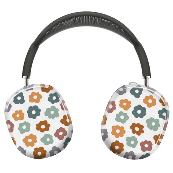 Protective Cover for AirPods Max Retro Patterns=25 Headphones Aesthetic Print Snap On Cases