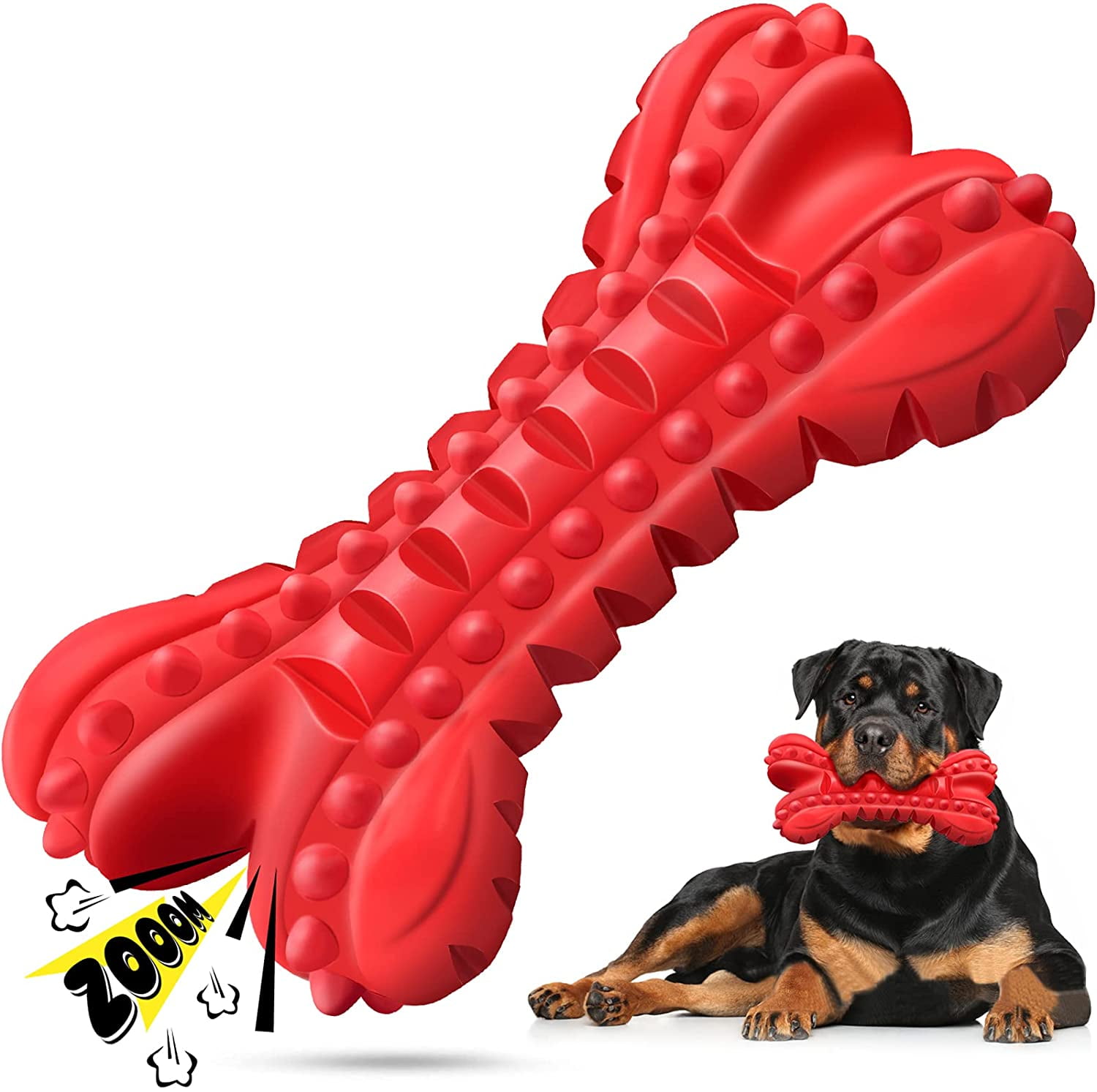 Personalised Dog Mama Bone with Squeak Dog Gift Squeaky Bone Dog Toy Puppy Toy - Handmade Gift