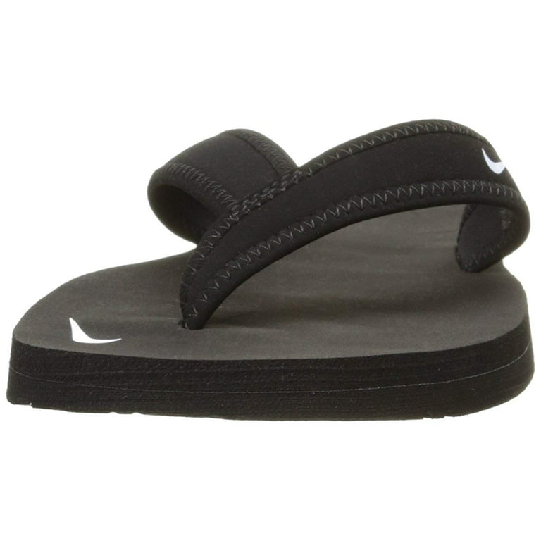 Nike Womens Celso Thong Sandal 314870-011 Size 10 Black/White