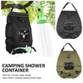 thumbnail image 2 of Xhy Solar Shower Bag 20L Portable Compact Solar Heated Water Container for Outdoor Camping Beach Traveling Hiking 5 Gallon Black, 2 of 5
