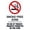 Warning Sign 1, variant on Sorry No Dogs Allowed State Health Laws Sign 8"x12" - Security Metal for Business Office Road Street Home Yard Garden Office Pet Prohibition