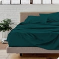 thumbnail image 3 of Luxury 4 Piece Twin Size 100% Egyptian Cotton 800 Thread Count Premium Hotel Quality Smooth & Soft Bedding Sheet Set Luxury Soft 24" Inch Deep Pocket - Teal Solid, 3 of 8