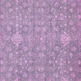 thumbnail image 1 of Ahgly Company Indoor Square Abstract Purple Modern Area Rugs, 6' Square, 1 of 4