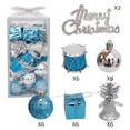 thumbnail image 5 of Adornos de árbol de Navidad para niños, colgantes, decoración, Papá Noel, copo de nieve, lazos, estrella, bolsas de la suerte, Feliz Navidad, 5 of 5