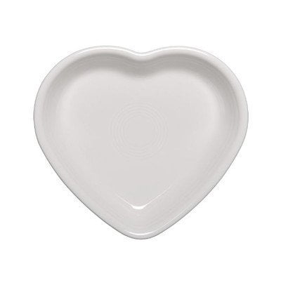 Homer Laughlin Medium Heart Bowl White