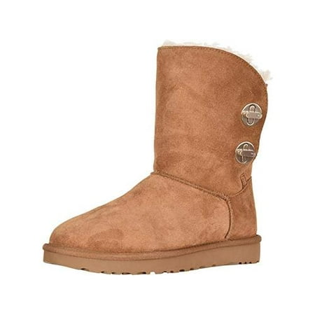 UGG Women's Classic Short Turnlock Boot, Chestnut, Size 11.0