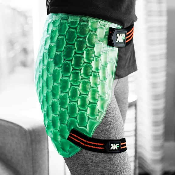 KOOL'N FX Hot & Cold Compression Therapy, Reusable HIP Gel Pack with Adjustable Straps - Great for Sports Injuries, Post Surgery, Sciatica, Arthritis, Joint Pain Relief & More